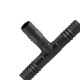 Tee Interno Reboucas Triplo 1 Preto - Kit C/25 Unidades Tee Interno Reboucas Triplo 1 Preto - Kit C/25 Unidades