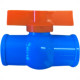 Registro Esfera Reboucas Soldavel Azul 20Mm - Kit C/10 Unidades Registro Esfera Reboucas Soldavel Azul 20Mm - Kit C/10 Unidades
