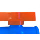 Registro Esfera Reboucas Soldavel Azul 20Mm - Kit C/10 Unidades Registro Esfera Reboucas Soldavel Azul 20Mm - Kit C/10 Unidades