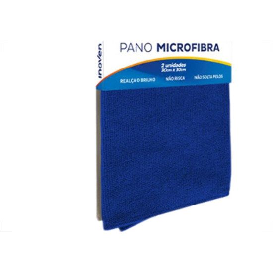 Pano Cozinha/Moveis Microfi 30X30 Azul C/2 Pano Cozinha/Moveis Microfi 30X30 Azul C/2