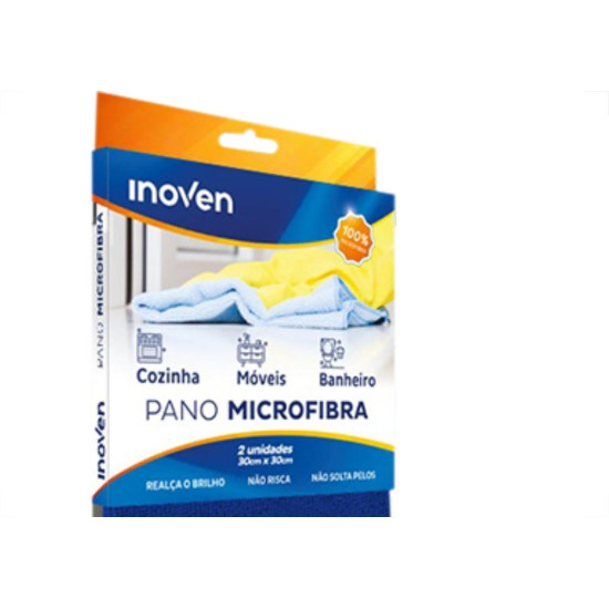 Pano Cozinha/Moveis Microfi 30X30 Azul C/2 Pano Cozinha/Moveis Microfi 30X30 Azul C/2