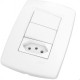 Conjunto Rad Modular Branco 1803222 2S+1Tomada 20A Conjunto Rad Modular Branco 1803222 2S+1Tomada 20A