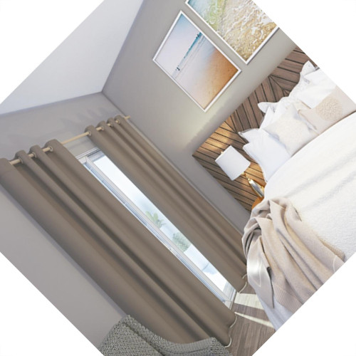 Cortina Pvc Blackout 1Fl 1,30X2,2 Avel