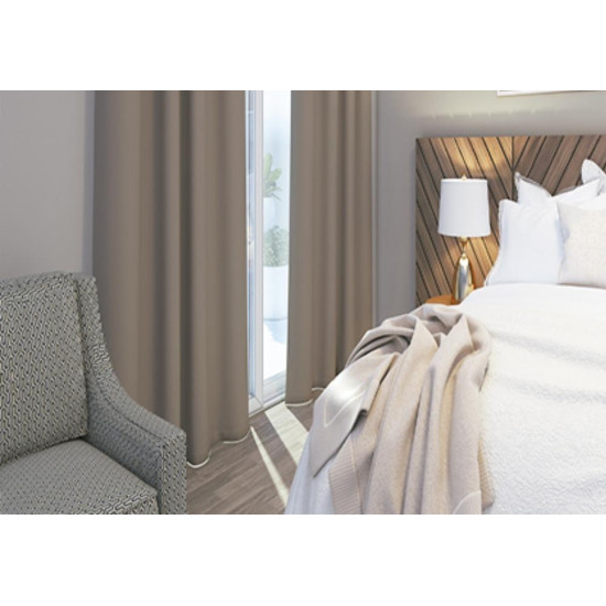 Cortina Pvc Blackout 1Fl 1,30X2,2 Avel