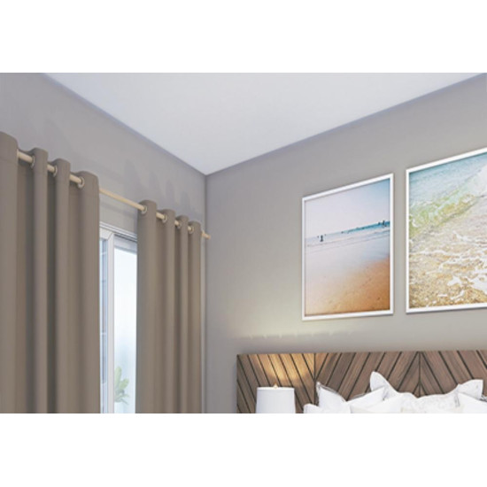 Cortina Pvc Blackout 1Fl 1,30X2,2 Avel