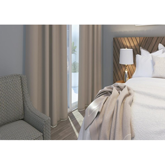 Cortina Pvc Blackout 1Fl 1,30X2,20 Bg Cortina Pvc Blackout 1Fl 1,30X2,20 Bg