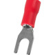 Terminal Pre-Isol Forquilha 0,5-1,5 F5,3 Vermelho - Kit C/100 Unidades Terminal Pre-Isol Forquilha 0,5-1,5 F5,3 Vermelho - Kit C/100 Unidades