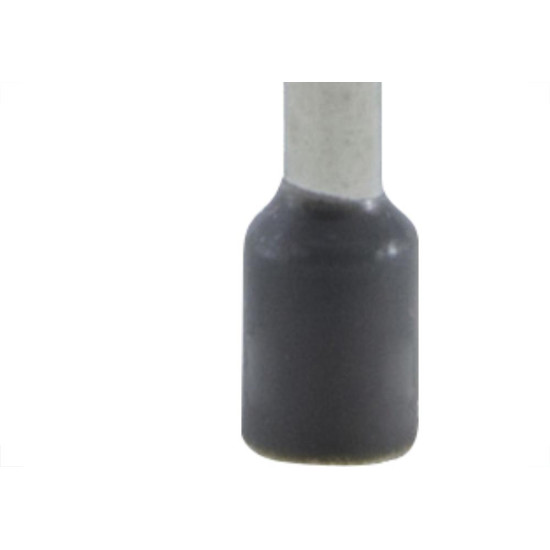 Terminal Pre-Isol Ilhos 0,75 C8 Cinza Penzel - Kit C/100 Unidades Terminal Pre-Isol Ilhos 0,75 C8 Cinza Penzel - Kit C/100 Unidades