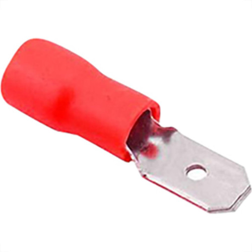 Terminal Pre-Isol Macho 0,5-1,5 Vermelho Penzel - Kit C/100 Unidades Terminal Pre-Isol Macho 0,5-1,5 Vermelho Penzel - Kit C/100 Unidades