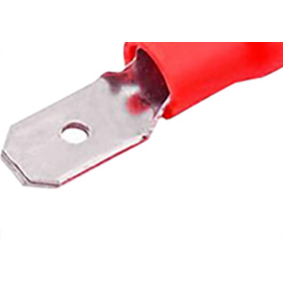 Terminal Pre-Isol Macho 0,5-1,5 Vermelho Penzel - Kit C/100 Unidades Terminal Pre-Isol Macho 0,5-1,5 Vermelho Penzel - Kit C/100 Unidades