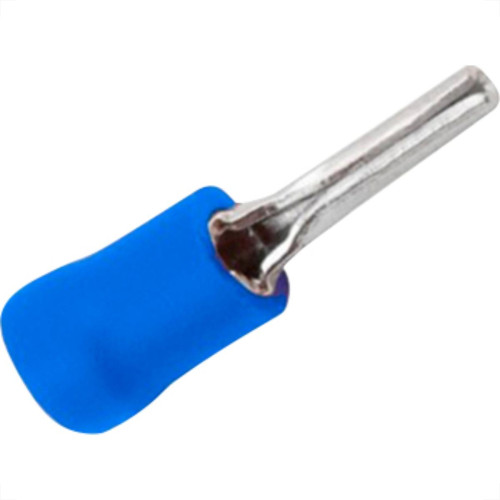 Terminal Pre-Isol Pino 1,5-2,5 Azul 9Mmpenzel - Kit C/100 Unidades Terminal Pre-Isol Pino 1,5-2,5 Azul 9Mmpenzel - Kit C/100 Unidades