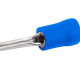 Terminal Pre-Isol Pino 1,5-2,5 Azul 9Mmpenzel - Kit C/100 Unidades Terminal Pre-Isol Pino 1,5-2,5 Azul 9Mmpenzel - Kit C/100 Unidades