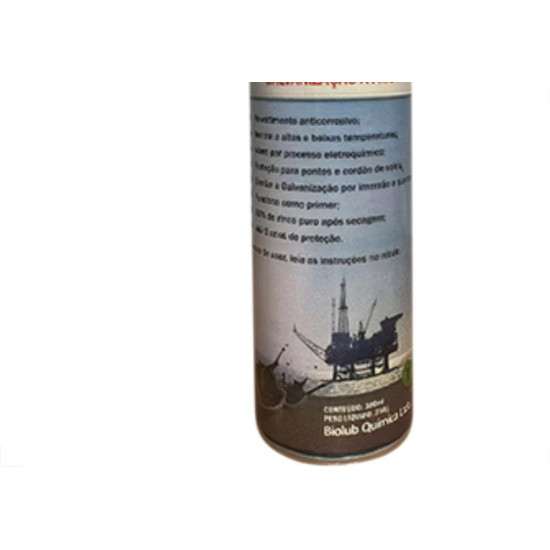 Galvanizaçao Frio Spray 300Ml Biolub Galvanizaçao Frio Spray 300Ml Biolub