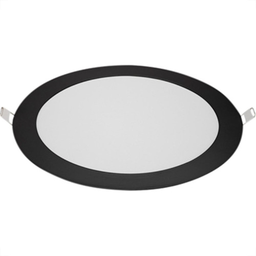 Luminaria Led Embutir Redonda 18W 6500K 22,0 Blum Preto Luminaria Led Embutir Redonda 18W 6500K 22,0 Blum Preto