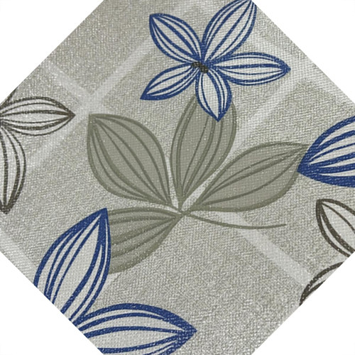 Toalha Mesa Termica Pvc 1,40X30M Fl Azul