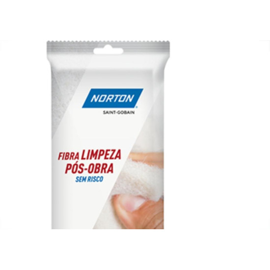 Fibra Abrasiva Norton Pos-Obra Branco C/2 Fibra Abrasiva Norton Pos-Obra Branco C/2