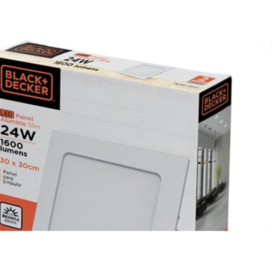 Luminaria Led Emb Qd 24W 6500K 29Cm B_D Eco Luminaria Led Emb Qd 24W 6500K 29Cm B_D Eco