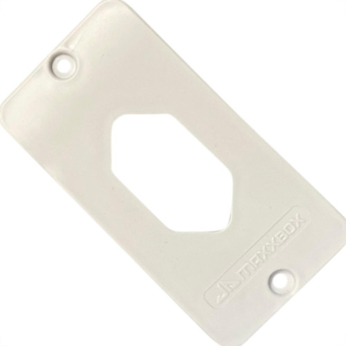 Maxxbox Tampa Condulete 3/4 1Tomada Branco Maxxbox Tampa Condulete 3/4 1Tomada Branco