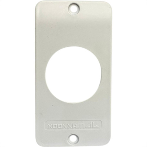 Maxxbox Tampa Condulete 3/4 1Tomada Red Branco Maxxbox Tampa Condulete 3/4 1Tomada Red Branco