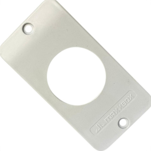 Maxxbox Tampa Condulete 3/4 1Tomada Red Branco Maxxbox Tampa Condulete 3/4 1Tomada Red Branco