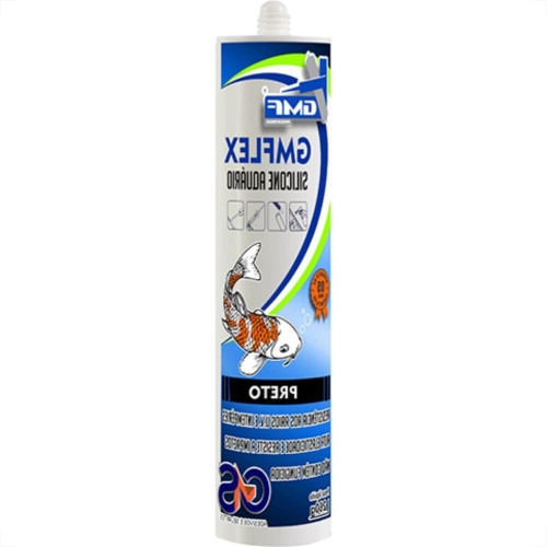 Cola Silicone Aquario 260G Gmf Preto S/Fung Cola Silicone Aquario 260G Gmf Preto S/Fung