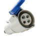 Acoplamento Strahl 3P+T 16A 220/240 Azul 4059B Acoplamento Strahl 3P+T 16A 220/240 Azul 4059B