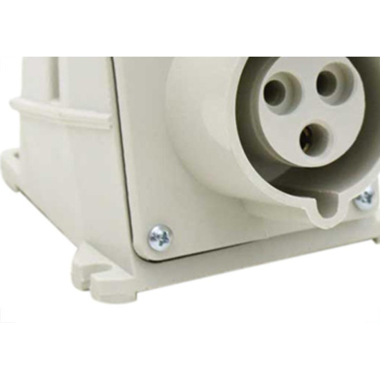 Tomada Strahl Extensao 2P+T 16A 220V Az3006Bc Tomada Strahl Extensao 2P+T 16A 220V Az3006Bc
