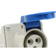 Tomada Strahl Extensao 2P+T 16A 220V Az3006Bc Tomada Strahl Extensao 2P+T 16A 220V Az3006Bc