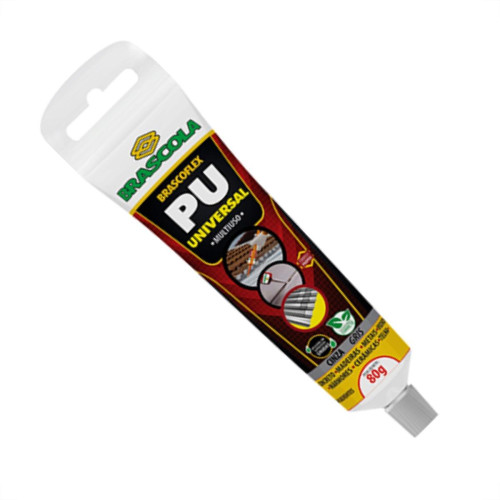 Cola Selante Pu Universal Brascola Cinza 80G Cola Selante Pu Universal Brascola Cinza 80G