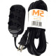 Extensao Fiolux Pl Connect 2P+T 05M Preto Extensao Fiolux Pl Connect 2P+T 05M Preto