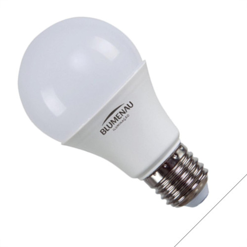 Lampada Led Bulbo 09W 3000K Blumenau - Kit C/10 Unidades Lampada Led Bulbo 09W 3000K Blumenau - Kit C/10 Unidades