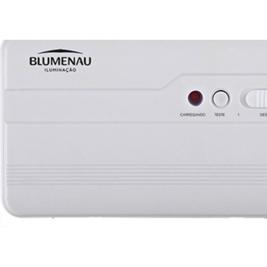 Luminaria Emergencia Led 2200Lm 2Far Blumenau 10W