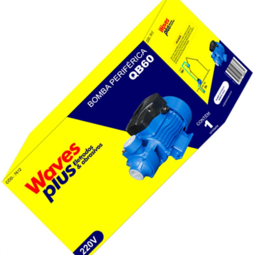 Bomba Dagua Waves 1/2Cv 220V Qb60 Bomba Dagua Waves 1/2Cv 220V Qb60