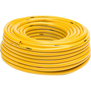 Mangueira Oliplas Malha trançada 1/2X2 Jet Amarelo 50M