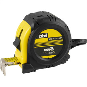 Trena 5Mt Emborrachado 25Mm Amarelo Eda