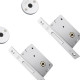 Trava Stam Quadr.1001 Cromado Inox Par Trava Stam Quadr.1001 Cromado Inox Par