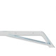 Cantoneira Mao Francesa R.C.A Forte Branco 20Cm - Kit C/12 Unidades