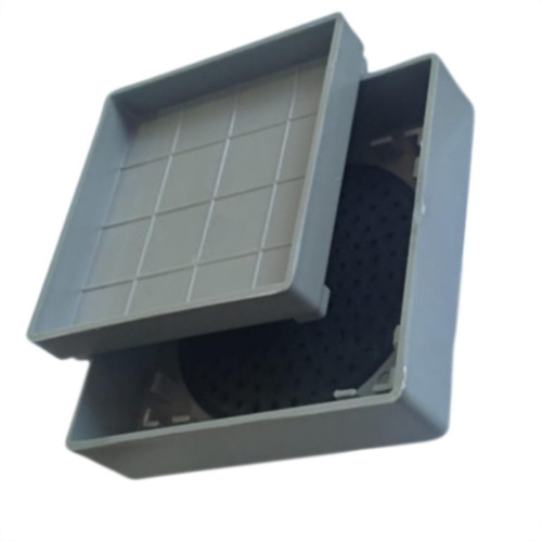 Ralo Invisivel Deplasti 10 X 10 Cinza Ralo Invisivel Deplasti 10 X 10 Cinza