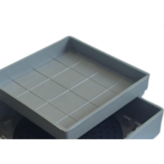 Ralo Invisivel Deplasti 10 X 10 Cinza Ralo Invisivel Deplasti 10 X 10 Cinza