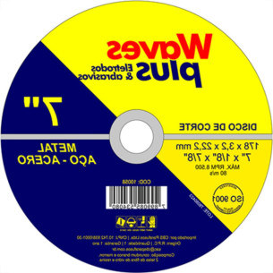 Disco Corte Waves Ferro 7X7/8 2T