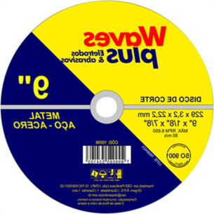 Disco Corte Waves Ferro 9X7/8 2T