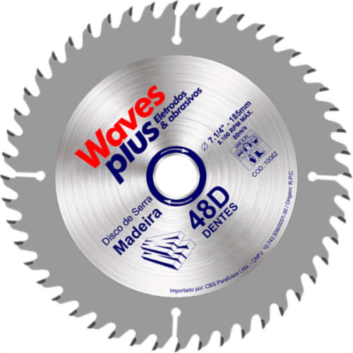 Serra Circ.Widea Waves Plus 7.1/4X48X20 Serra Circ.Widea Waves Plus 7.1/4X48X20