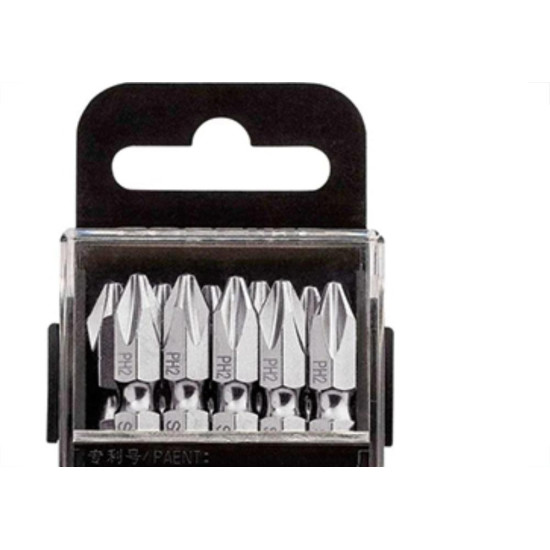 Jogo Ponteira Collins Phil 1/4X 50Mm 10P Jogo Ponteira Collins Phil 1/4X 50Mm 10P
