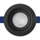 Spot Emb.05W Led 3000K Red B_D Preto
