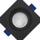 Spot Emb.05W Led 6500K Quadr B_D Preto Spot Emb.05W Led 6500K Quadr B_D Preto