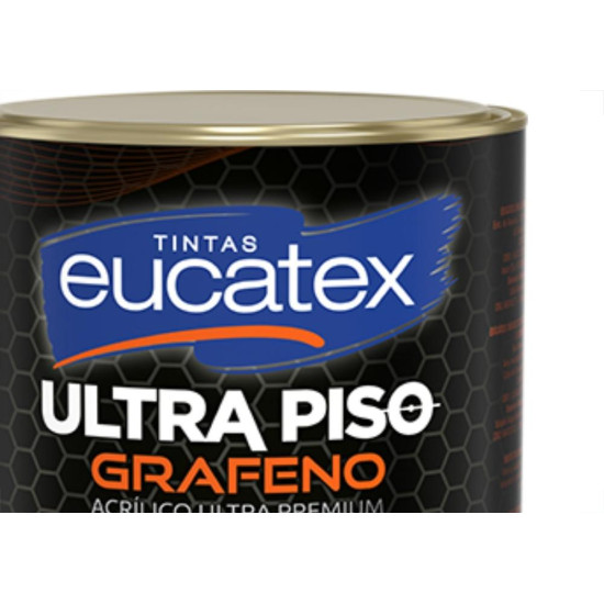 Tinta Eucatex Grafeno Piso 1/4 Cinza Escu Tinta Eucatex Grafeno Piso 1/4 Cinza Escu