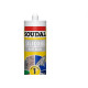 Cola Silicone 420G Soudal Base Agua Branco Cola Silicone 420G Soudal Base Agua Branco