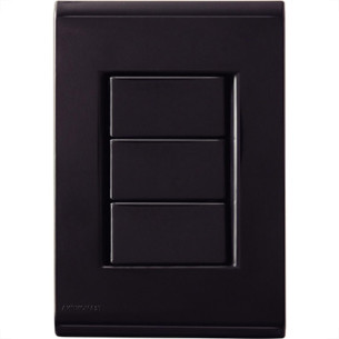 Espelho Placa Tramontina Liz Graf 4X2 Cega 1730/00