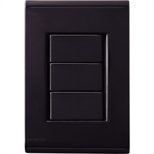 Espelho Placa Tramontina Liz Graf 4X2 Cega 1730/00 Espelho Placa Tramontina Liz Graf 4X2 Cega 1730/00