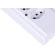 Tomada Barra Intern.B Tripla 2P+T20A Branco